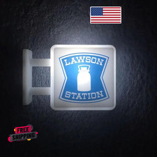 Lawson Miniature Light Sign Magnet Convenience Store Mini LED Sign New Japan picture