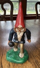Bowling Gnome Figurine 6 Inches Tall picture