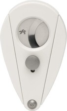 Xikar Xi2 Cigar Cutter with 440 Stainless Steel Blades, Pearl White picture