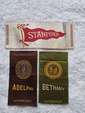 3 University-Themed Tobacco Silks Circa 1910 picture