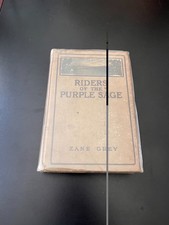 Zane Grey Riders of the Purple Sage Hardcover 1st Edition 1912 picture