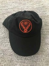 Jagermeister Alcohol Adjustable Baseball Hat Cap Orange Logo NWOT picture