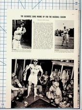 1930s St. Louis Cardinals Gas House Gang Baseball Magazine Article Dizzy Dean picture