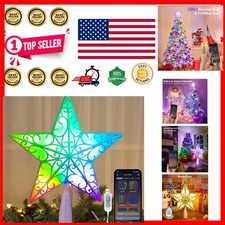 Smart Bluetooth Christmas Star Tree Topper, 9