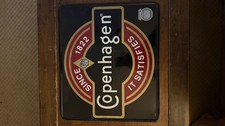 Copenhagen Snuff Metal 14 1/2 x 17 Inch Advertising Sign Vintage Advertising picture
