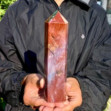 660G Natural Ocean Jasper obelisk Crystal polished Mineral Specimen Healing picture