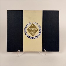 NYC Board of Education Signed Diploma Booklet Parsons JHS & Jamaica HS 1956/1959 picture