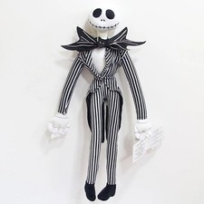 1pc 19.6in Jack Skellington Plush Doll Nightmare Before Christmas Kids Toy Gift picture