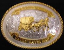 Montana Silversmiths Powder River Cattle Drive Belt Buckle – Cathy Davis 2007 picture