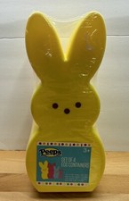 Peeps Set of 4 Yellow Easter Bunny Containers Storage Brand New Sealed Nesting picture