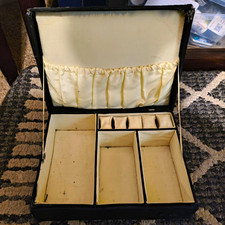 Vintage Jewelry Box From Being. It's Old Not In Best Shape But Very Unique Rare picture