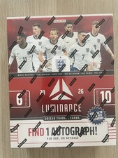 Panini Luminance England Football Trading Cards 2026 - Hobby Box Sealed IN HAND picture