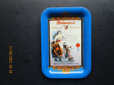 1992 ANHEUSER BUSCH BUDWEISER'S GREATEST TRIUMPH 6.5 X 4.5 IN. MINI  TIP TRAY picture
