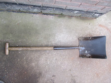 Vintage Old Antique ELWELL Coal Garden Shovel Tool picture