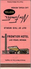 The Frontier Hotel Las Vegas NV Vintage Matchbook Cover 5MM28-6 picture