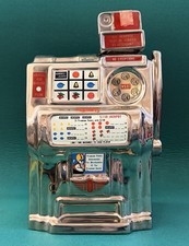 Vtg Harrah's Casino and Hotel Slot Machine Decanter, Gambling Premium Souvenir picture
