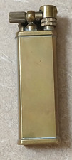 Vintage Brass Tsubota Pearl Bolbo Pipe  Lighter picture