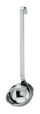 Rösle Stainless Steel Hooked Handle Ladle with Pouring Rim, 4.1-Ounce picture