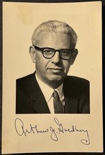 Arthur J. Goldberg Signed Official Photograph Supreme Court Justice Autograph picture