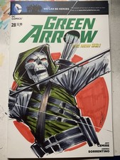 Green Arrow 28 Original Sketch Cover Variant  picture