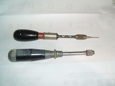 2 VINTAGE YANKEE PUSH DRILL NO.45 STANLEY USA NO BITS NORTH BROS HANDYMAN 133H picture