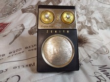 Zenith Royal 500E1 Transistor radio Works excellent good Vintage cond. for age picture