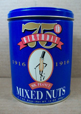 1991 Planters Mr. Peanuts 75th Birthday Collector Tin picture