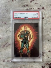 1986 Hasbro/Milton Bradley GI Joe Card Duke PSA 10 First Card Appearance picture