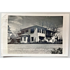 Beautiful Residence - Rockdale Texas Real Photo Postcard PC234 picture