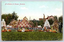 Antique Washington Postcard PROSSER Products Exhibit Benton Fair 1914 picture
