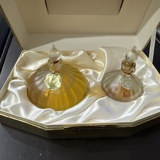 VINTAGE RUSSIA USSR ANTIQUE SOVIET Vintage Perfume Set Blue Casket picture