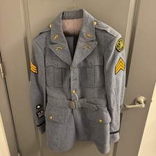 Vintage Staunton Military Academy SMA ROTC Wool Cadet Uniform Jacket Pants picture