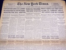 1938 AUGUST 20 NEW YORK TIMES - POMPEZ'S STORY AT TRIAL - NT 2473 picture