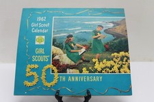 Vintage 1962 Girl Scout 50th Anniversary Calendar picture