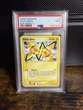 Pokémon TCG - Pichu Bros - PSA 9 - Pop Series 3 - #16 - EBay Authentic picture