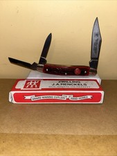 Zwilling JA Henckels Solingen Germany HK 7-B Redbone 3 Blade NEW in Box picture