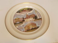 WASHINGTON D.C. SOUVENIR COLLECTOR PLATE, #5531, TAYLOR SMITH MFR. picture
