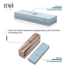 #400/#1000 Whetstone Sharpening Stone for Swords and Knives picture