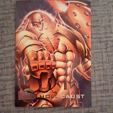 Fleer/SkyBox 1996 Onslaught Strike Files Holocaust #16 Marvel X-Men Non-Sport picture