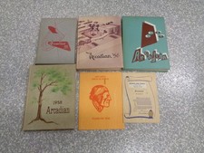 1955 1956 1957 1958 ARCADIA HIGH SCHOOL YEARBOOK CA THE ARCADIAN Lot of 4 + picture