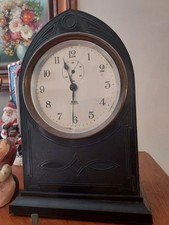 Vintage Poole Melrose Model 20 Bakelite Electromagnetic Mantel Clock c1928 picture