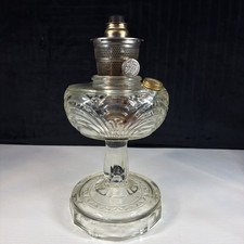 Vintage Aladdin Oil Lamp Yellow Tint Washington Drape NU-TYPE Model B Burner picture