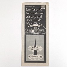 c1960’s • Los Angeles Intl Airport & Area Guide • VW Bus, Lawry’s, Cecil Hotel picture