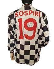 Vincenzo Sospiri Autographed Bologna Jersey Grissin Bon Rare Signed Shirt picture