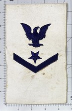 1913 - 1921 US Navy 3rd Class Master At Arms Rate Inv# K8059 picture