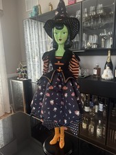 BELLA LUX Halloween Whimsy Retro Fabric Witch 36