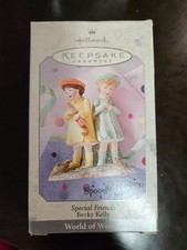 Hallmark 1998 Becky Kelly Spoonful of Stars Ornament Special Friends VTG picture