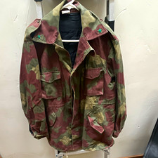 Vintage Italian Camo Military Field Jacket telo mimetico picture