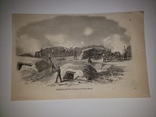 Tenth Massachusetts Sleeper's Battery Civil War 1864 Sketch Print picture