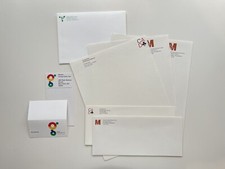 Paul Rand letterhead collection, from Rand estate and Letterform Archive picture